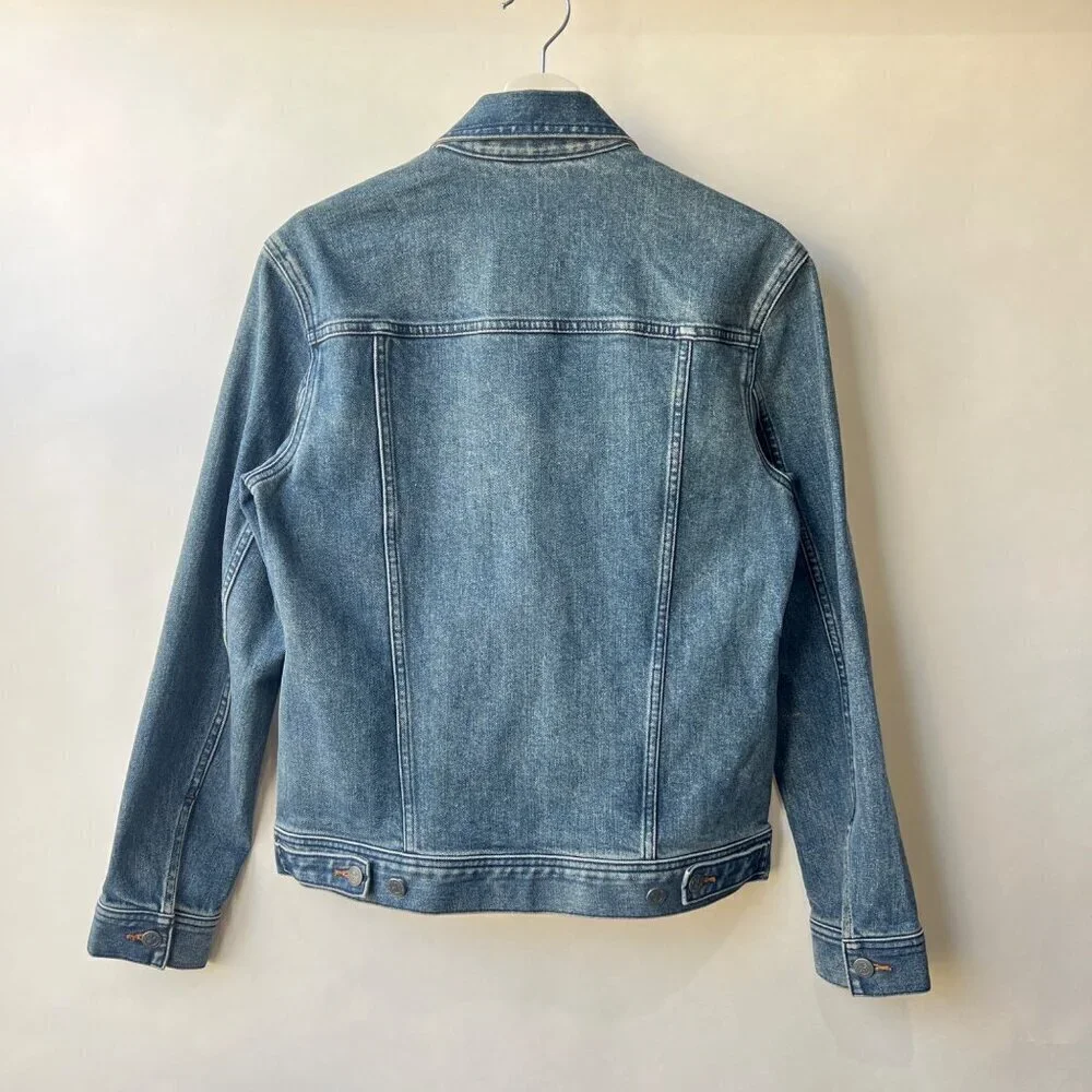 A.P.C Classic stretch denim jacket, Blue, Size S